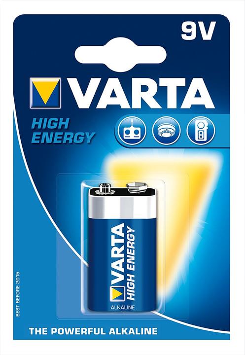 Produktbild Varta Longlife Power (1 Stk., 9V Block, 580 mAh)