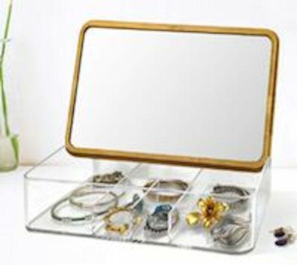 Image du produit Boîte de rangement avec miroir