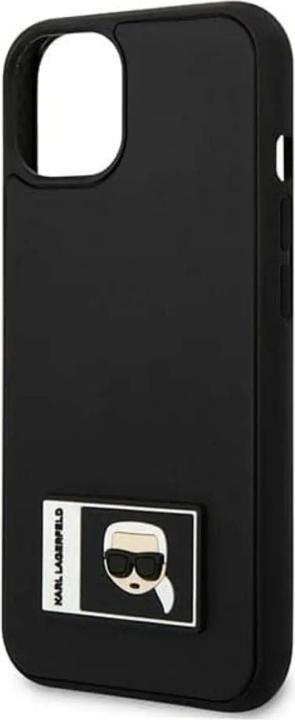 Produktbild Karl Lagerfeld KLHCP13M3DKPK iPhone 13 6,1" czarny/black hardcase Ikonik Patch (Apple iPhone 13)