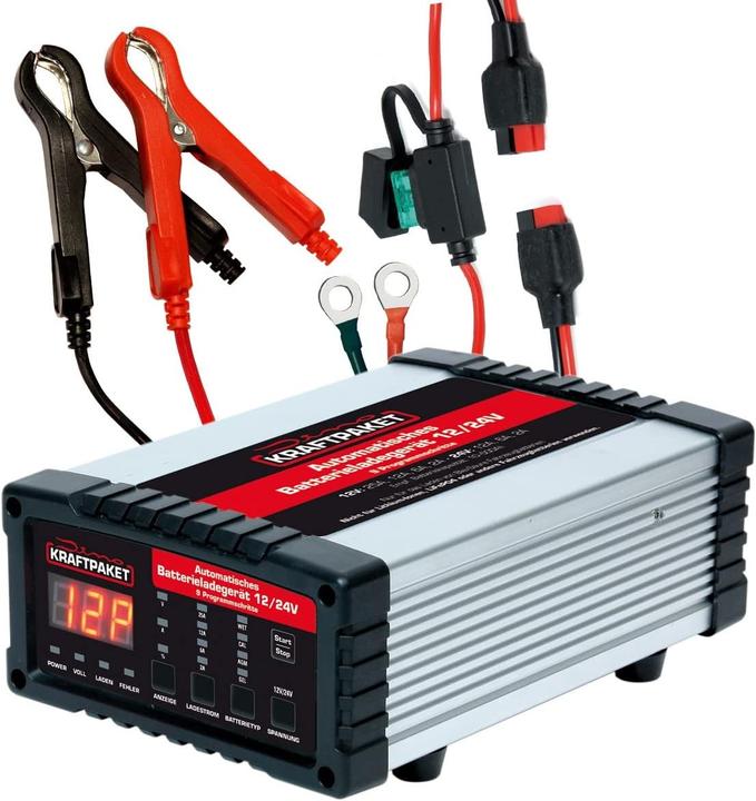 Image du produit Dino KRAFTPAKET 136340 Chargeur de voiture 12 V, 24V (12V, 24V)