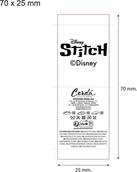 Produktbild Stitch Hausschuhe Hellblau (28)