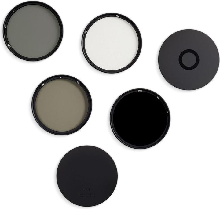 Produktbild Urth 46mm UV, Circular Polarizing (CPL), ND8, ND1000 Lens Filter Kit (Plus+) (46 mm, UV-Filter)