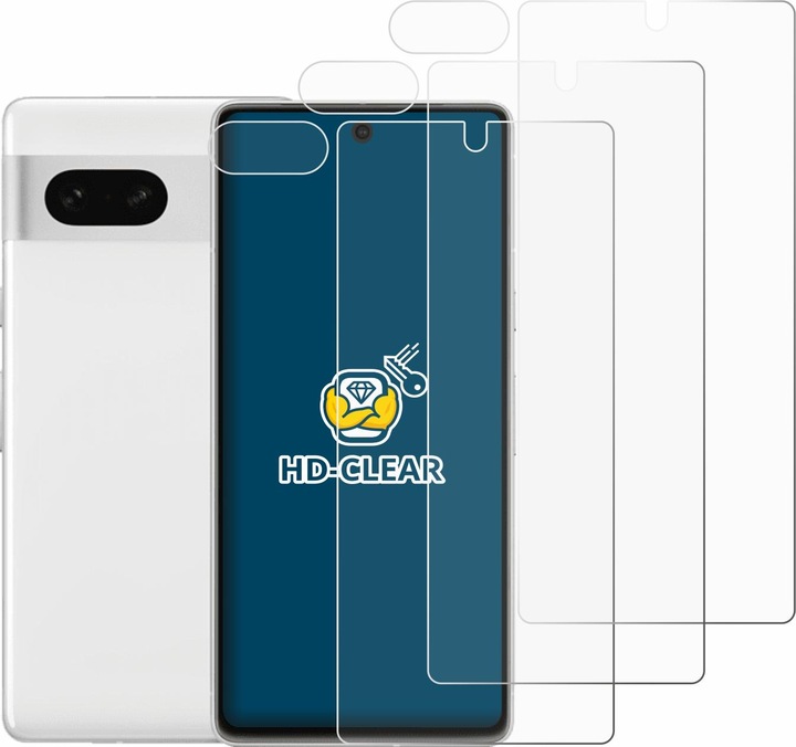 Actual product image BROTECT Screen Protector Clear (6 Piece, Google Pixel 7)