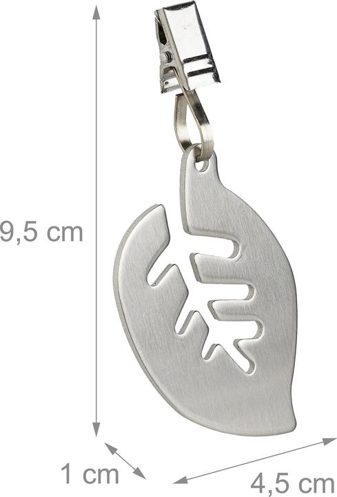 Produktbild Relaxdays Tischdeckenbeschwerer (4.5 x 1 x 9.5 cm)