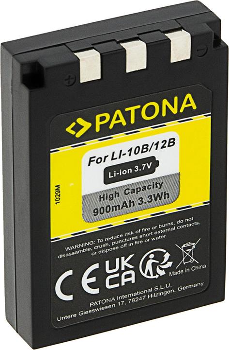 Actual product image Patona Li-10b (Camera battery)