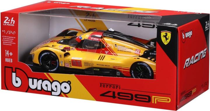 Immagine prodotto Bburago Ferrari Racing 499P 1/24 gelb
