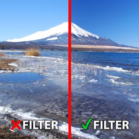 Actual product image Marumi The moment, more vivid. (72 mm, Polarizing filter, 72 mm)