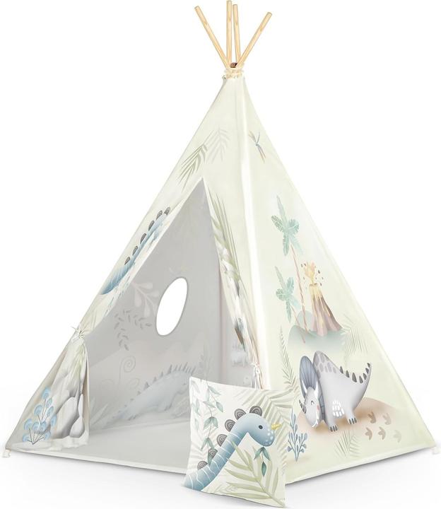 Nukido Tipi Kinderzelt mit Kissen