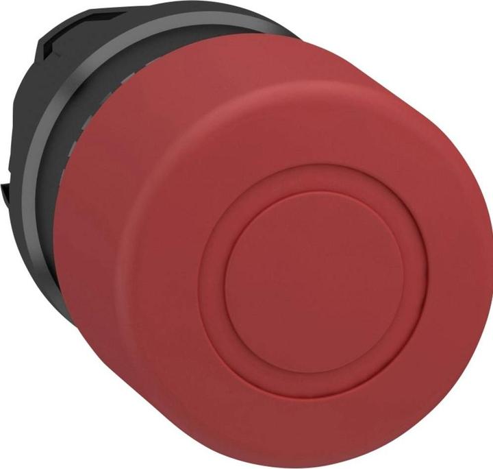 Produktbild Schneider Electric Black Bezel Orange Mushroom Latching Hea