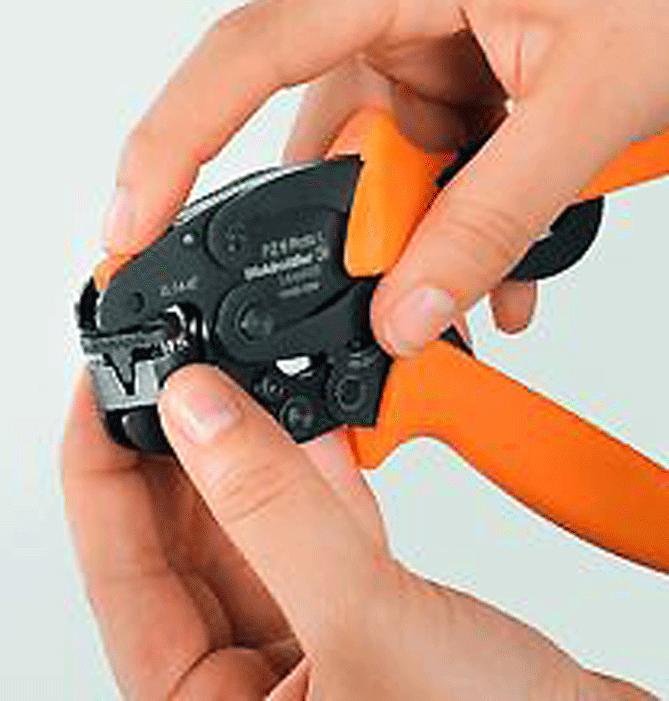 Produktbild Weidmüller Handzange Schwarz, Orange 0.10 (200 mm)