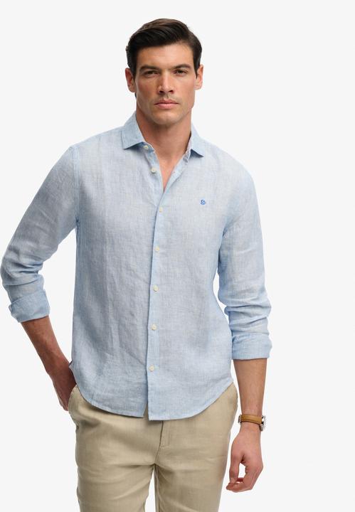 Produktbild Superdry Riviera Leinenhemd mit langen Ärmeln (XL)