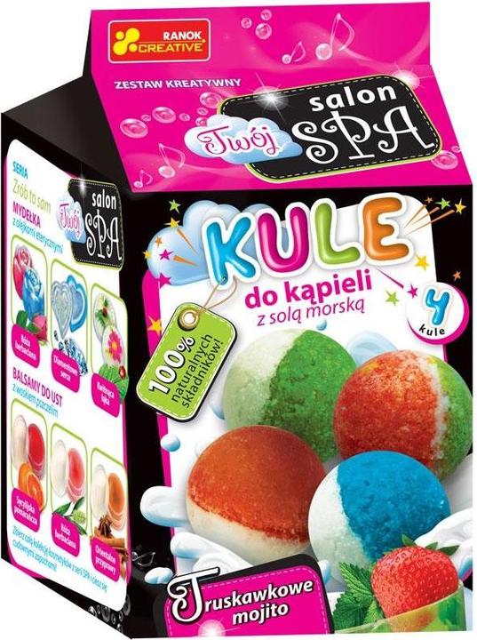 Actual product image Ranok and bath balls with sea salt (Bath bombs)