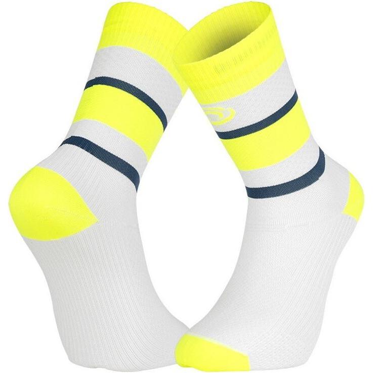 BV Sport, Damen, Sportsocken, socken hoch light run (39, 41), Gelb