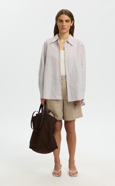 Image du produit Selected Wide Fit Baumwoll Shorts (36)