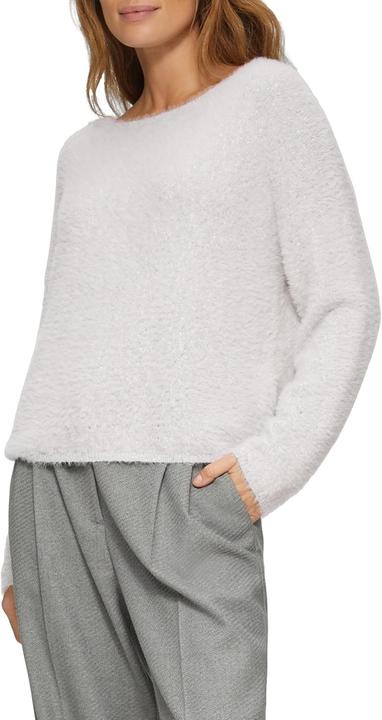 Image du produit s.Oliver Strickpullover Flauschiger Strickpullover mit Glitzer (S)