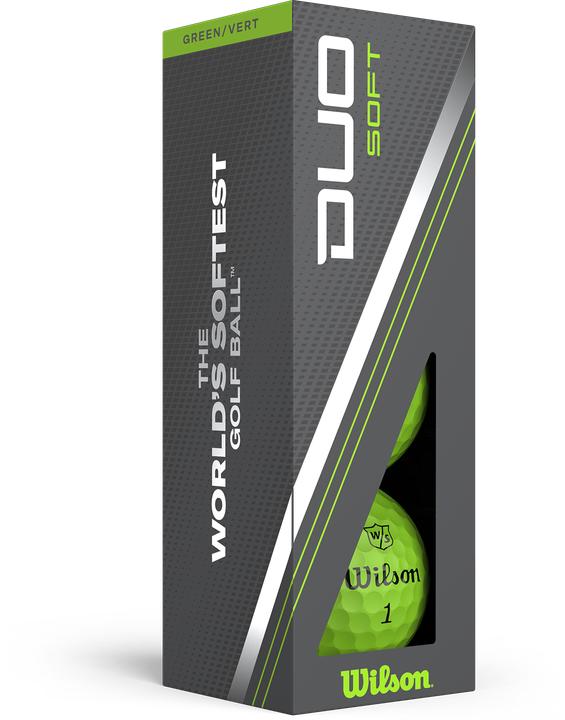 Actual product image Wilson Duo Soft 12-Ball - Green
