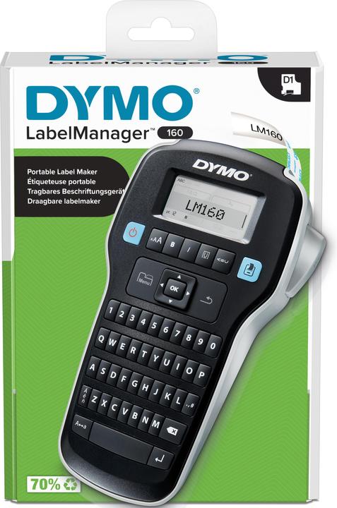 Actual product image Dymo LabelManager™ 160 QWERTY (180 dpi)