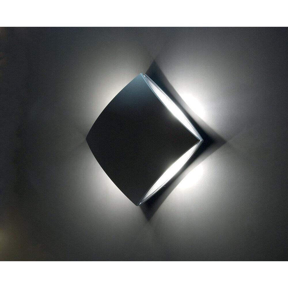 Thumbnail - Elstead Lighting, Wandleuchte + Deckenleuchte, Elva LED Aussen-Wandleuchte Graphit IP54 (760 lm)