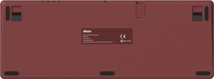 Produktbild 8bitdo 108 Mechanical Keyboard Fami Ed. (US, Kabelgebunden, Kabellos)