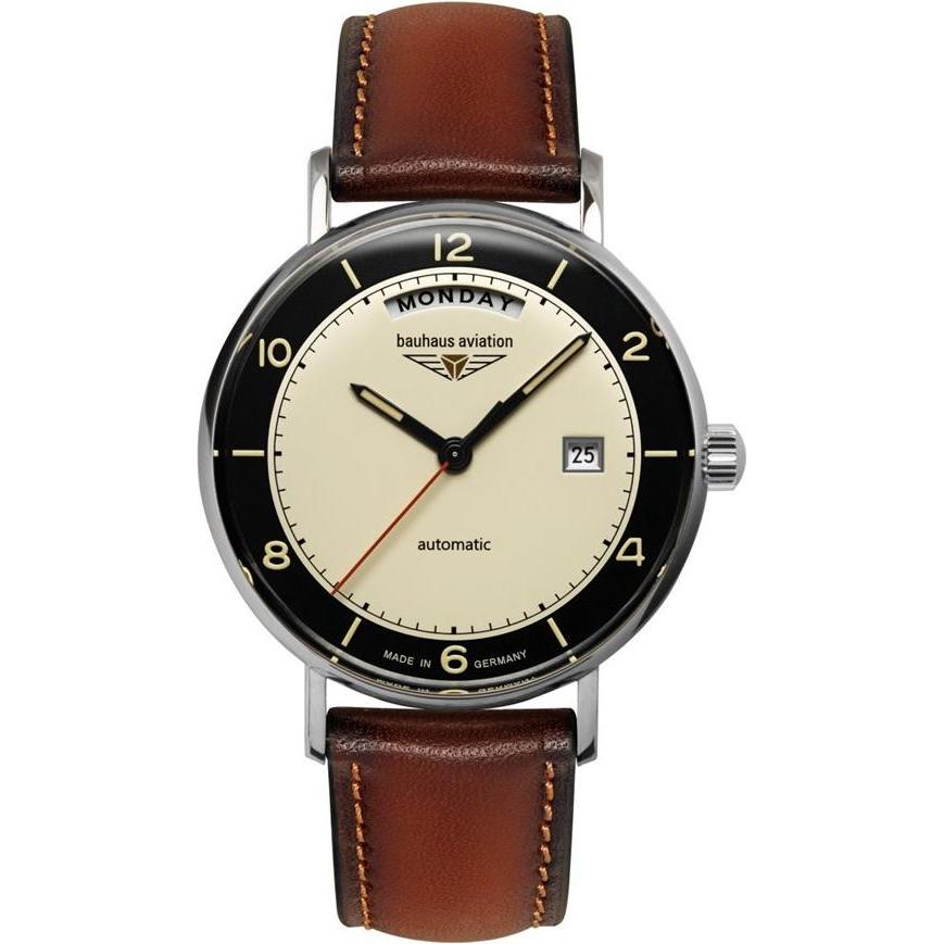Bauhaus, Orologio da polso, Uhr Aviation 24622 automatic 41mm