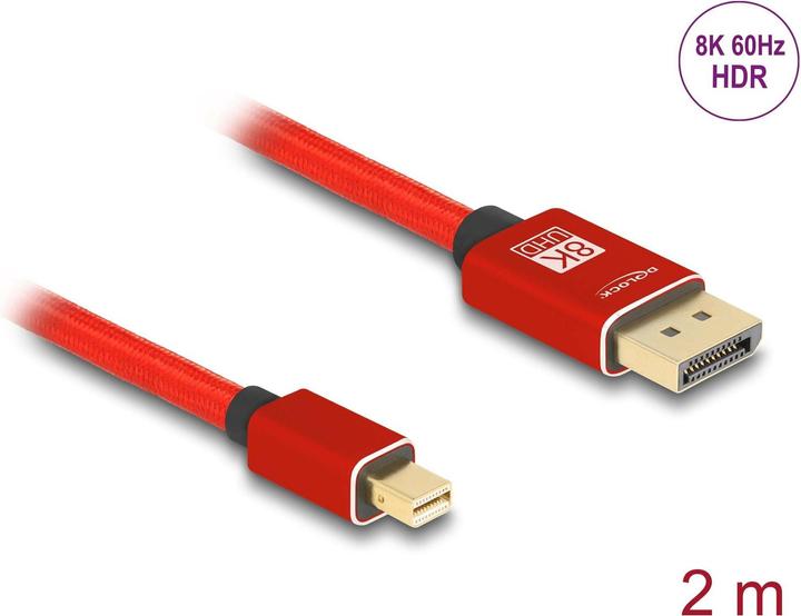 Image du produit Delock Mini DisplayPort — DisplayPort (2 m)