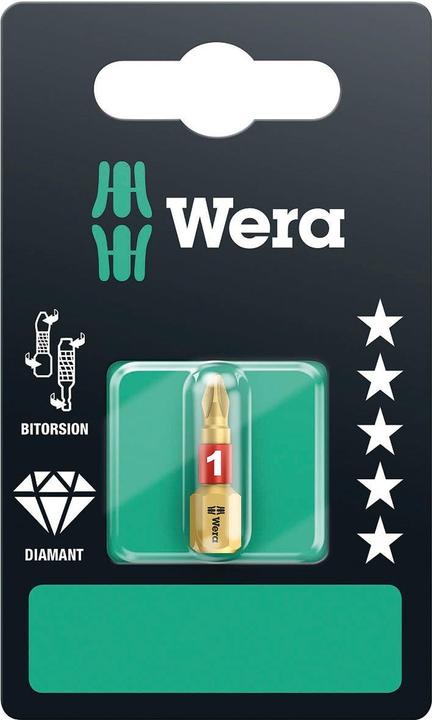 Produktbild Wera 851/1 BDC PH 1 x 25 mm SB (Kreuz Phillips PH)