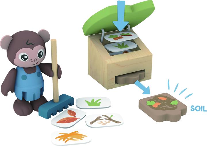 Hape Spielfigurenset Bio-Gewächshaus