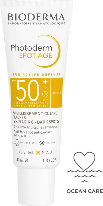 Actual product image Bioderma Photoderm Spot-Age (Sun cream face, SPF 50+, 40 ml)