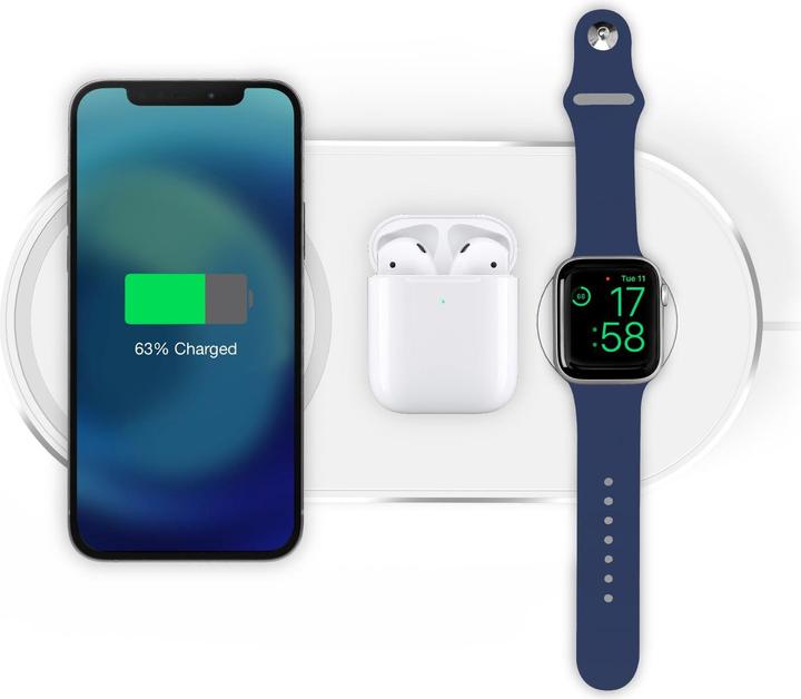 Immagine prodotto SBS Dock di ricarica wireless da 10 W x 3 (10 W)