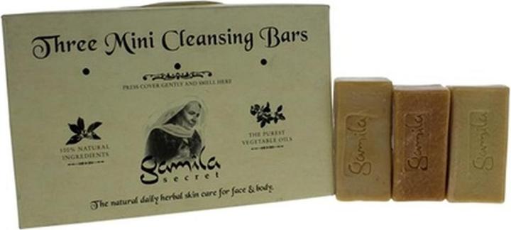 Gamila Secret Three Mini Cleansing Bars Set Lavender Heaven - Soothing (Reinigungstücher Gesicht)