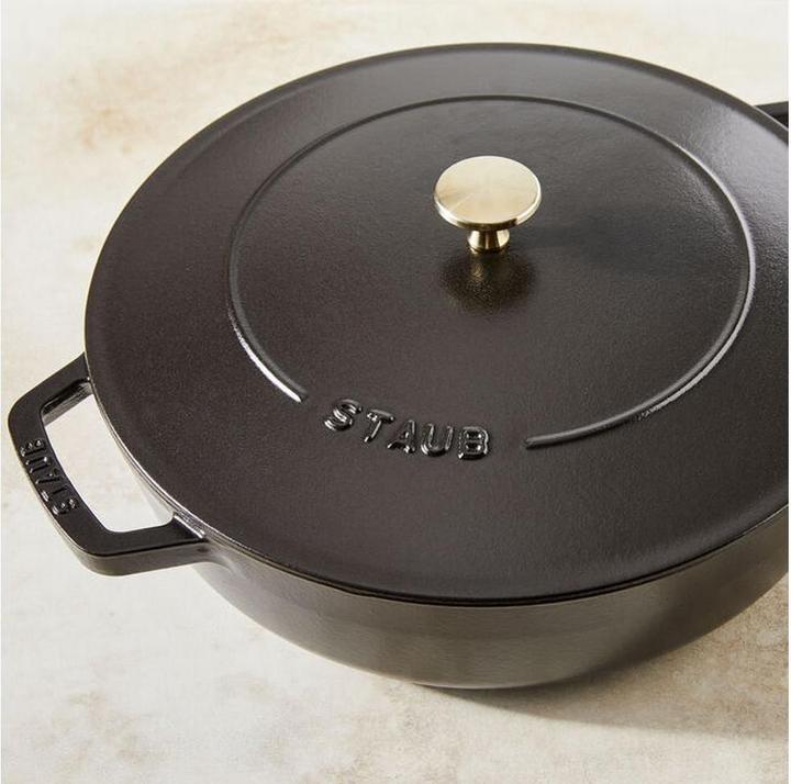 Produktbild Staub Braiser (28 cm, Bräter + Schmortopf, Gusseisen)