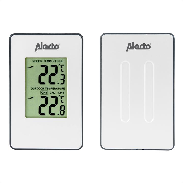 Image du produit Alecto WS-1050 Station météo avec capteur extérieur (Blanc)