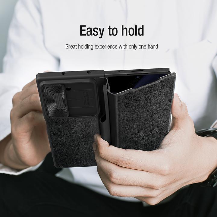Produktbild Nillkin Qin Pro Leather Case Series Hülle (Samsung Galaxy Z Fold6)