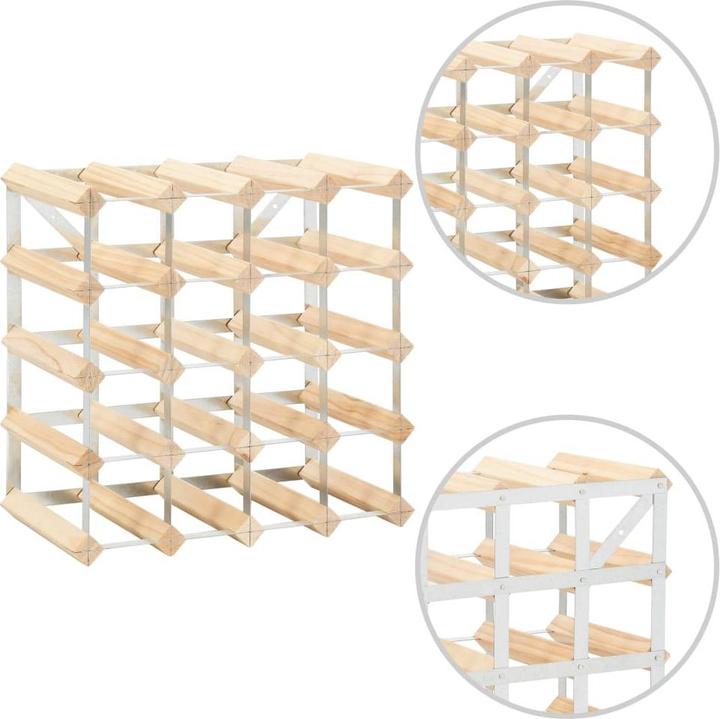 Actual product image VidaXL Dorkas (61 x 22,5 x 61 cm, 42 Fl.)