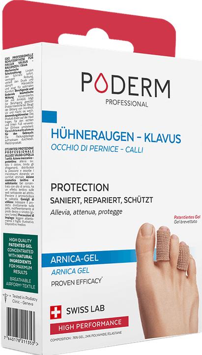Immagine prodotto Poderm Bendaggio protettivo per le dita dei piedi per i clavi/cornetti (Decompressione, 202.50 ml)