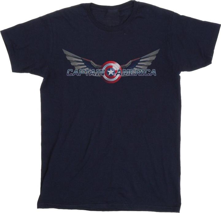 Immagine prodotto Falcon And The Winter Soldier Captain America Logo Maglietta Uomo (XXL)