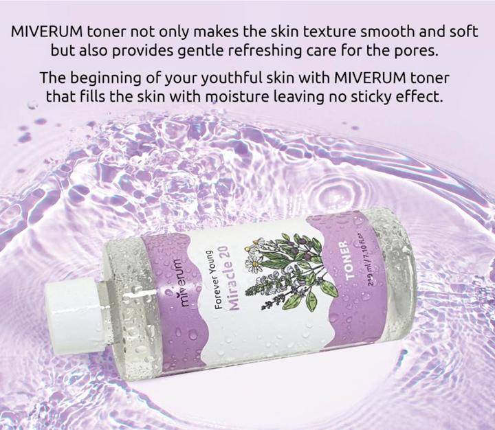 Image du produit Miverum Forever Young Miracle 20 Toner (Lotion tonique, 210 ml)