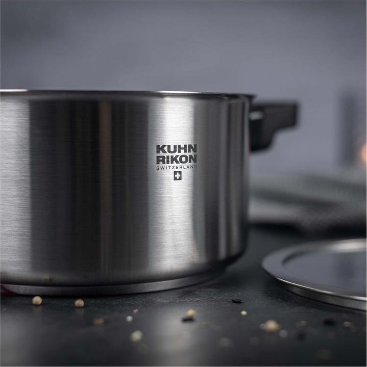Produktbild Kuhn Rikon Locarno Kochtopf 4.0 L (22 cm, Kochtopf, Edelstahl)