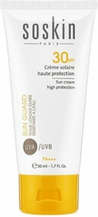 Produktbild Soskin OchrannÃ½ krÃ©m na obliÄej a tÄ›lo SPF 50+ (Smooth Cream) 125 ml (Sonnencreme, SPF 50+, 125 ml)