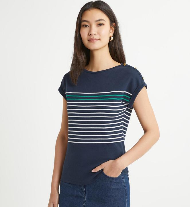 Produktbild Anne Weyburn Gestreiftes T-Shirt (32, 34)
