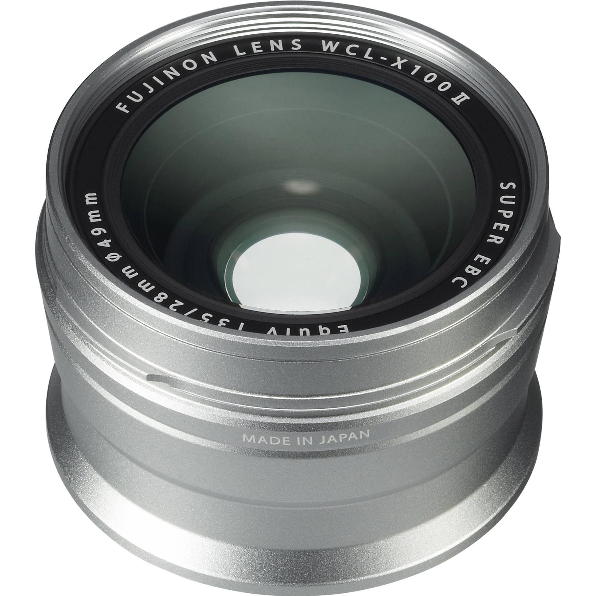 Fujifilm Wcl-X100 Ii S (Weitwinkelkonverter, Universell), Objektivkonverter, Silber
