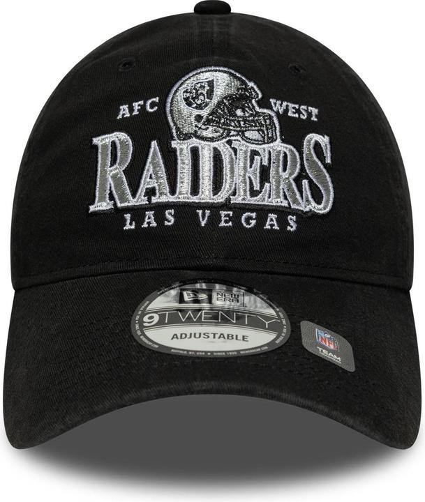 Actual product image New Era 9Twenty Adjustable Cap - Helmet Las Vegas Raiders