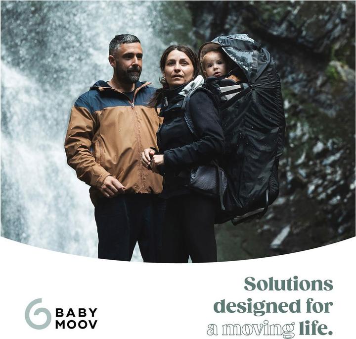 Image du produit Babymoov Kindertrage Moov and Hike inkl. Regenschutz