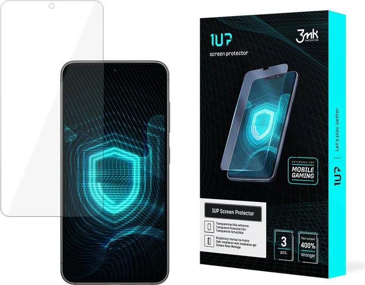 Produktbild 3MK Folia 1UP Sam S23+ S916 Folia Gaming 3szt (3 Stück, Galaxy S23+)