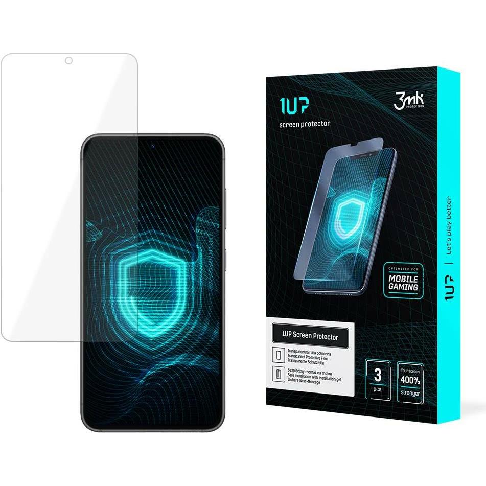 3MK Folia 1UP Sam S23+ S916 Folia Gaming 3szt (3 Stück, Galaxy S23+), Tablet Schutzfolie