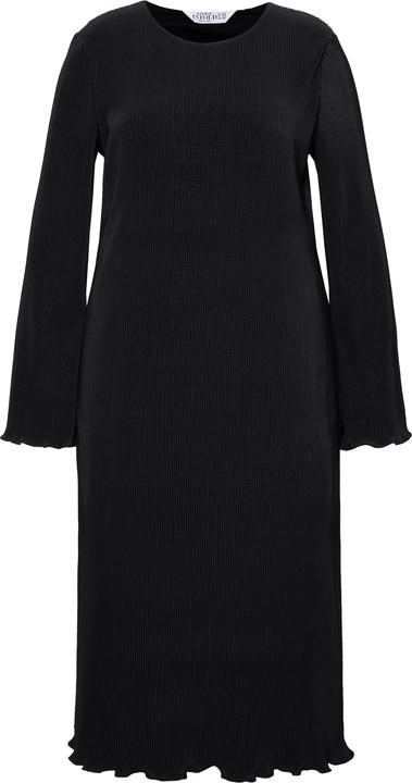 Produktbild Studio Untold Plissee-Midikleid, Slim Shape, Langarm (46, 48)