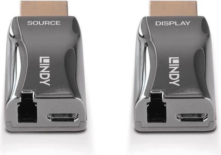 Produktbild Lindy 300m HDMI 4K60 Fiber Optic Dongle extender
