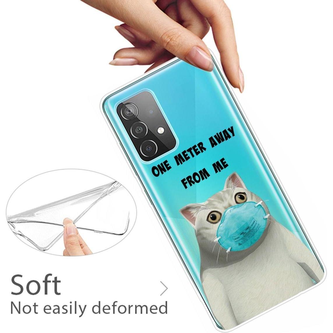 Thumbnail - König Design Hülle Handy Schutz für Samsung Galaxy A52 4G 5G A52s Case Cover Etui Transparent (Samsung Galaxy A52s 5G, S...
