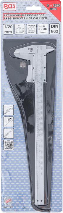 Produktbild BGS Präzisions-Messschieber 0 - 200 mm (20 cm)