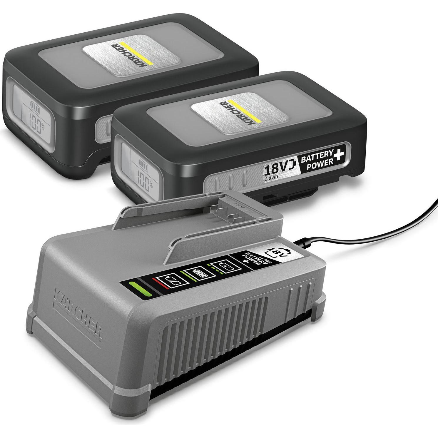 Kärcher, Werkzeugakku + Ladegerät, Starter Kit (18 V)